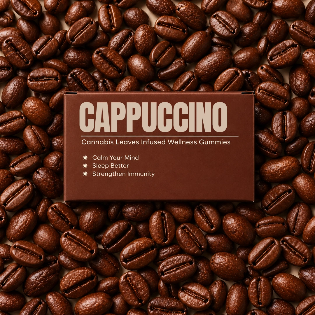 Cappuccino Relax & Reset Gummies 5% – Pack of 2