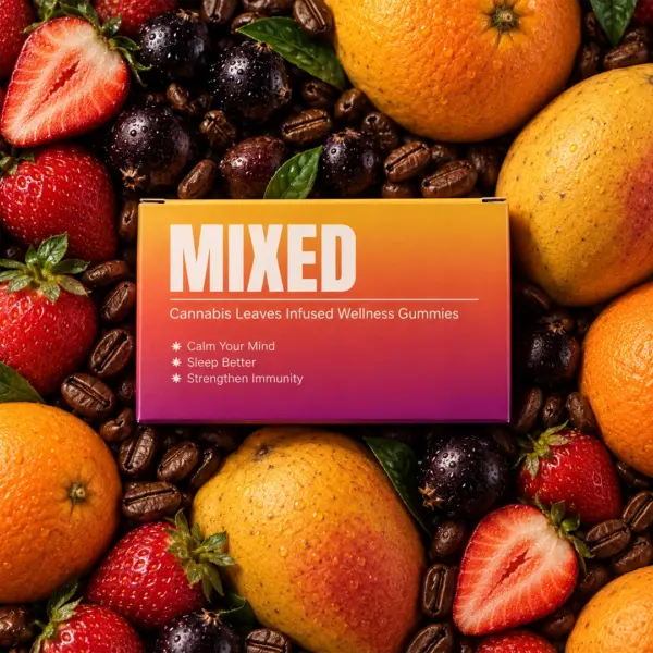 Mixed Flavour Wellness Gummies 5% – Pack of 30 Gummies