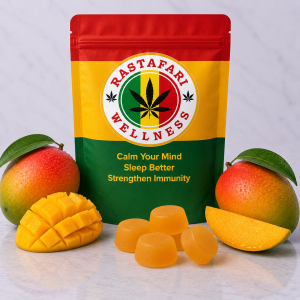 Mango Relax & Reset Gummies 7% – Pack of 10 Gummies