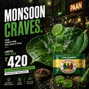 Paan Relax & Reset Gummies 5% – Pack of 2 Gummies